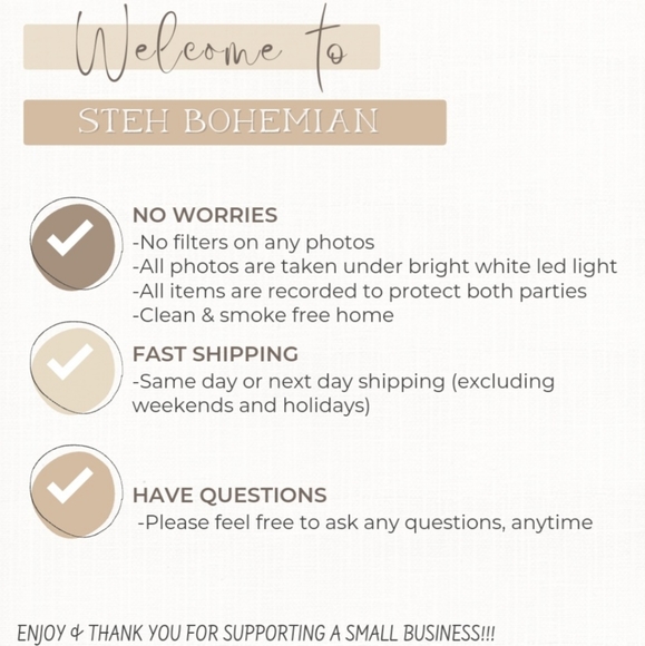 Rose Gold 5 PCS Set | Boho Rings - Picture 8 of 8